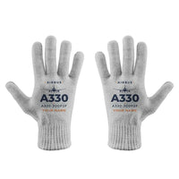 Thumbnail for Airbus A330-300P2F - Gloves - Full - Heritage + Name - Light Gray