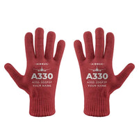 Thumbnail for Airbus A330-300P2F - Gloves - Full - Heritage + Name - Red