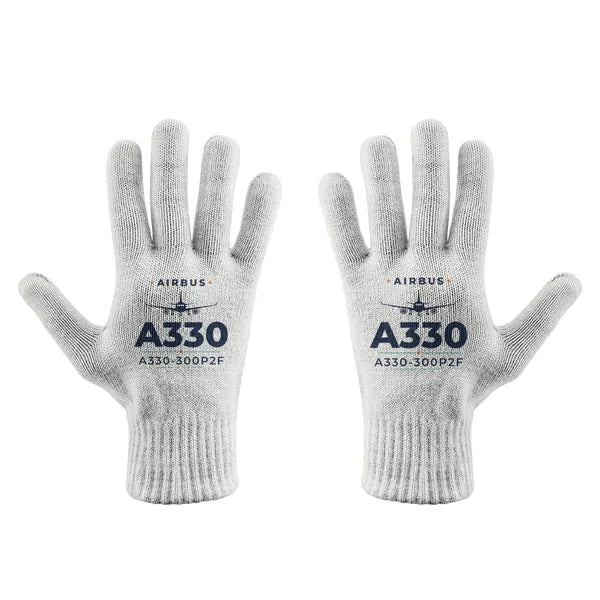 Airbus A330-300P2F - Gloves - Full - Heritage - White