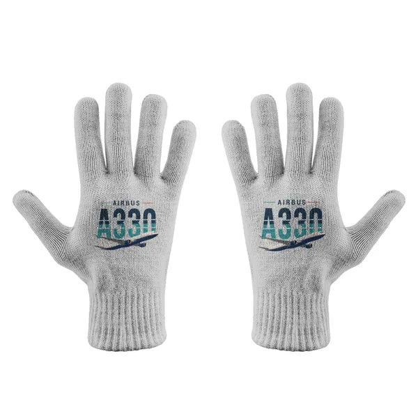Airbus A330-300P2F - Gloves - Full - Original - Light Gray