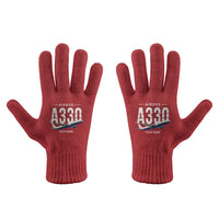 Thumbnail for Airbus A330-300P2F - Gloves - Full - Original + Name - Red