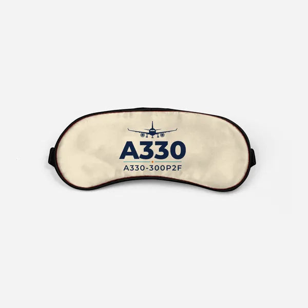 Airbus A330-300P2F - Heritage - Sleep Mask - Beige