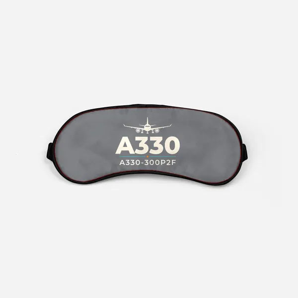 Airbus A330-300P2F - Heritage - Sleep Mask - Gray