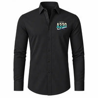Thumbnail for Airbus A330-300P2F - Long Sleeve Shirt - Original - Black