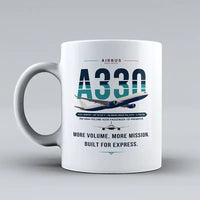 Thumbnail for Airbus A330-300P2F - Original - Mug - White