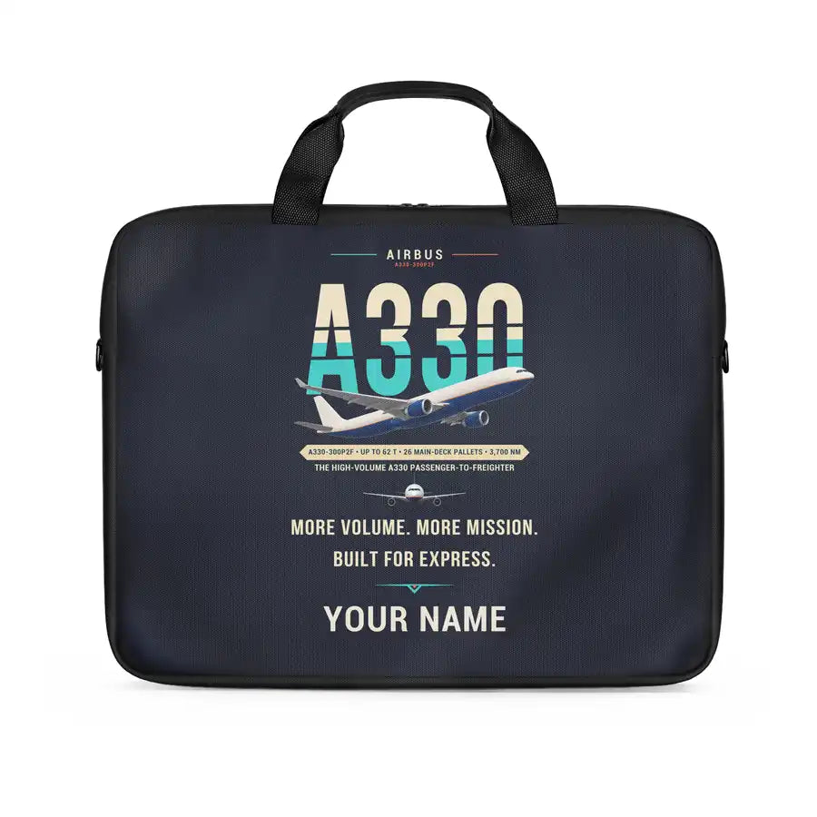 Airbus A330-300P2F - Original + Name - Laptop Bag