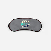 Thumbnail for Airbus A330-300P2F - Original + Name - Sleep Mask - Gray