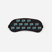 Thumbnail for Airbus A330-300P2F - Original Pattern - Sleep Mask - Black