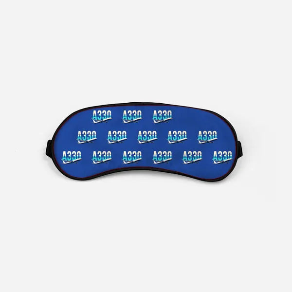 Airbus A330-300P2F - Original Pattern - Sleep Mask - Blue