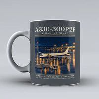 Thumbnail for Airbus A330-300P2F - Poster - Mug - Gray