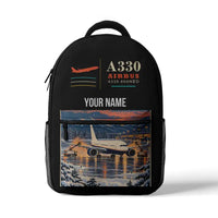 Thumbnail for Airbus A330-800neo - 3D Backpack - Black + Name