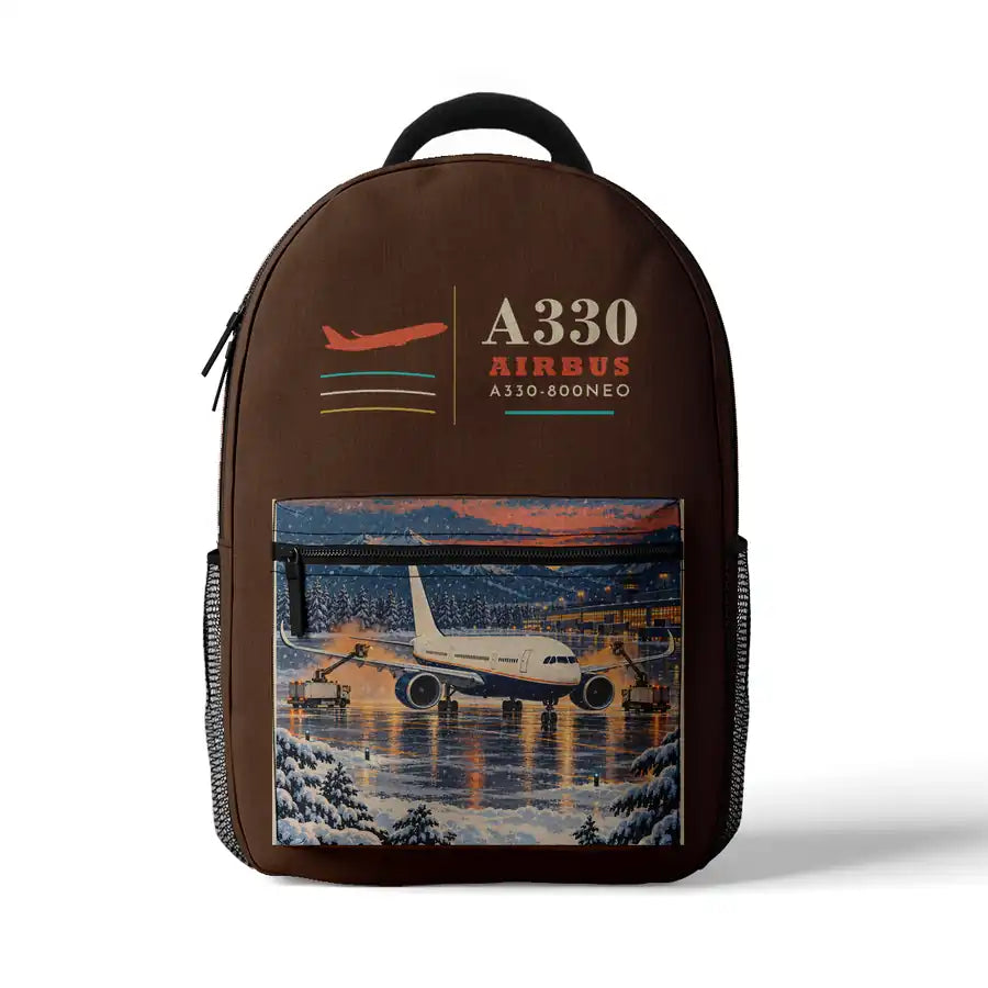 Airbus A330-800neo - 3D Backpack - Brown
