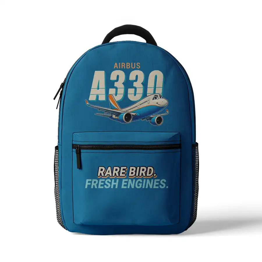 Airbus A330-800neo - 3D Backpack - Cartoon - Light Blue