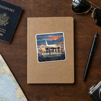 Thumbnail for Airbus A330-800neo - 3D - Square Sticker - Notebook