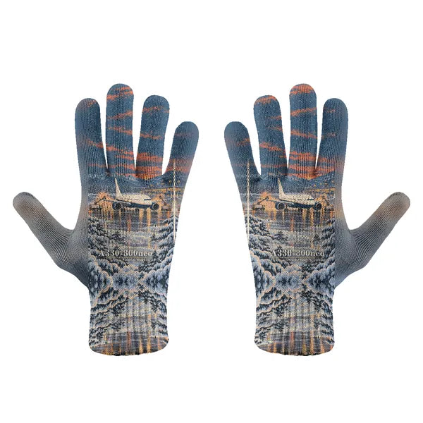 Airbus A330-800neo - Gloves - Full - 3D - Full Print