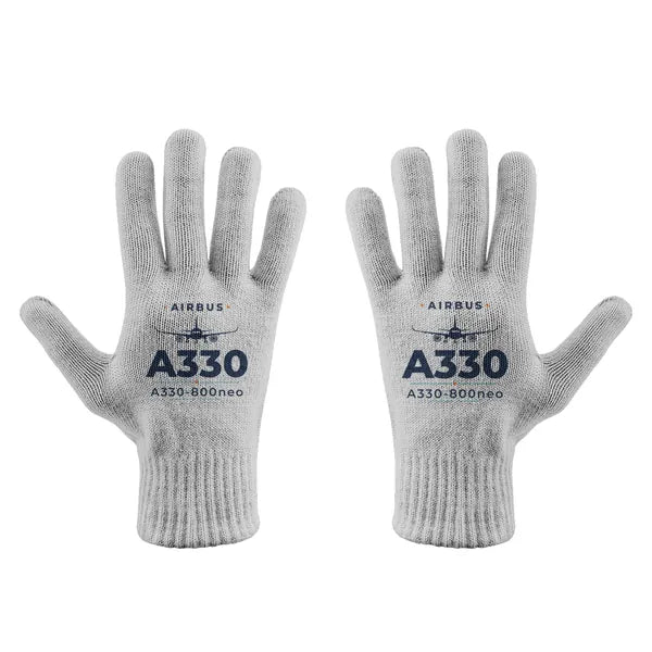 Airbus A330-800neo - Gloves - Full - Heritage - Light Gray