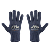 Thumbnail for Airbus A330-800neo - Gloves - Full - Heritage + Name - Navy Blue