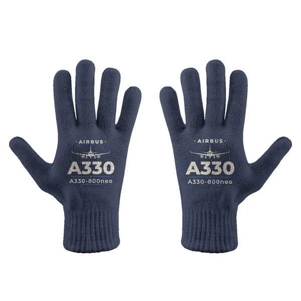 Airbus A330-800neo - Gloves - Full - Heritage - Navy Blue