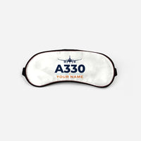 Thumbnail for Airbus A330-800neo - Heritage + Name - Sleep Mask - White