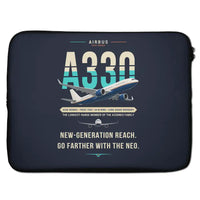 Thumbnail for Airbus A330-800neo - Original - Laptop Sleeve