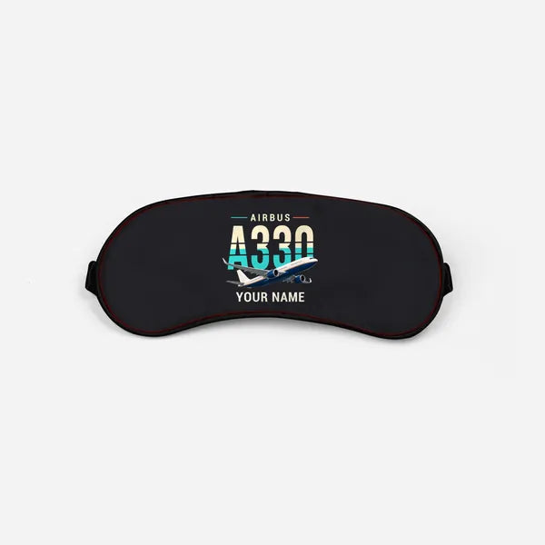 Airbus A330-800neo - Original + Name - Sleep Mask - Black