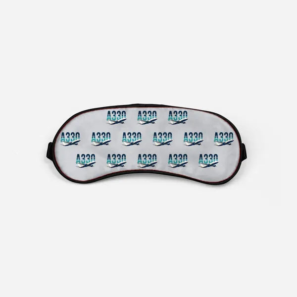 Airbus A330-800neo - Original Pattern - Sleep Mask - Light Gray