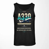 Thumbnail for Airbus A330-800neo - Original - Tank Top - Black