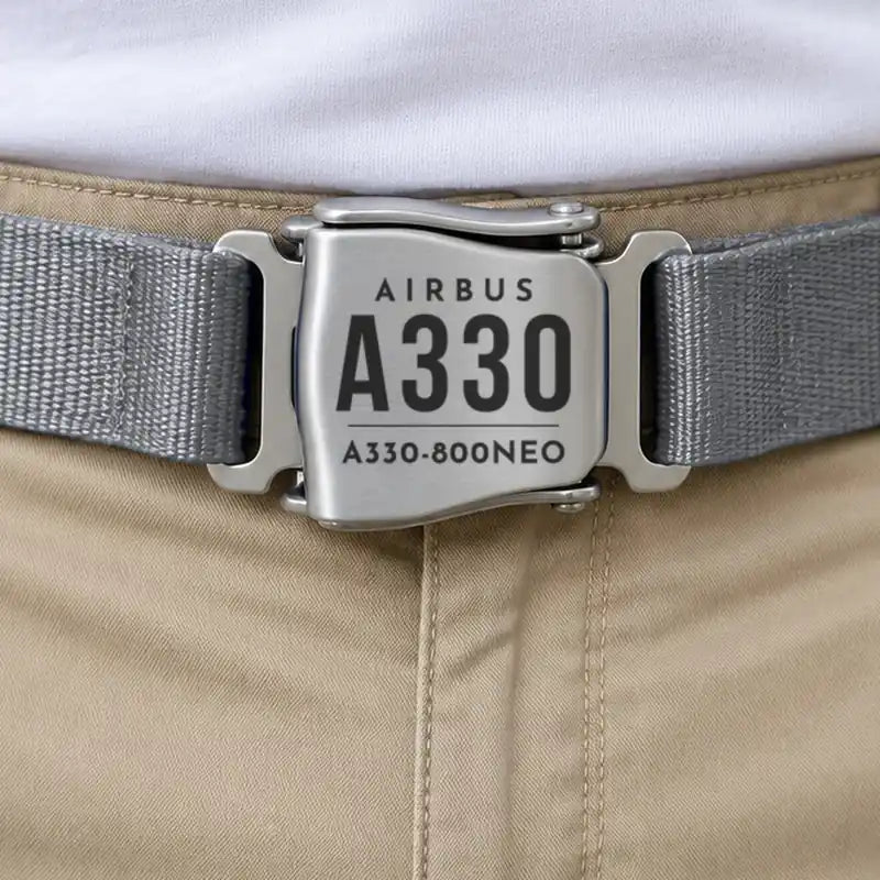 Airbus A330-800neo - Seat Belt - Tag - Gray