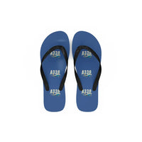 Thumbnail for Airbus A330-800neo - Slippers - Flip Flops - Cartoon Pattern - Blue