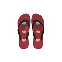 Thumbnail for Airbus A330-800neo - Slippers - Flip Flops - Cartoon Pattern - Red