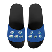 Thumbnail for Airbus A330-800neo - Slippers - Sport - Cartoon Pattern - Blue