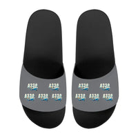 Thumbnail for Airbus A330-800neo - Slippers - Sport - Cartoon Pattern - Gray