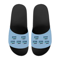 Thumbnail for Airbus A330-800neo - Slippers - Sport - Original Pattern - Light Blue