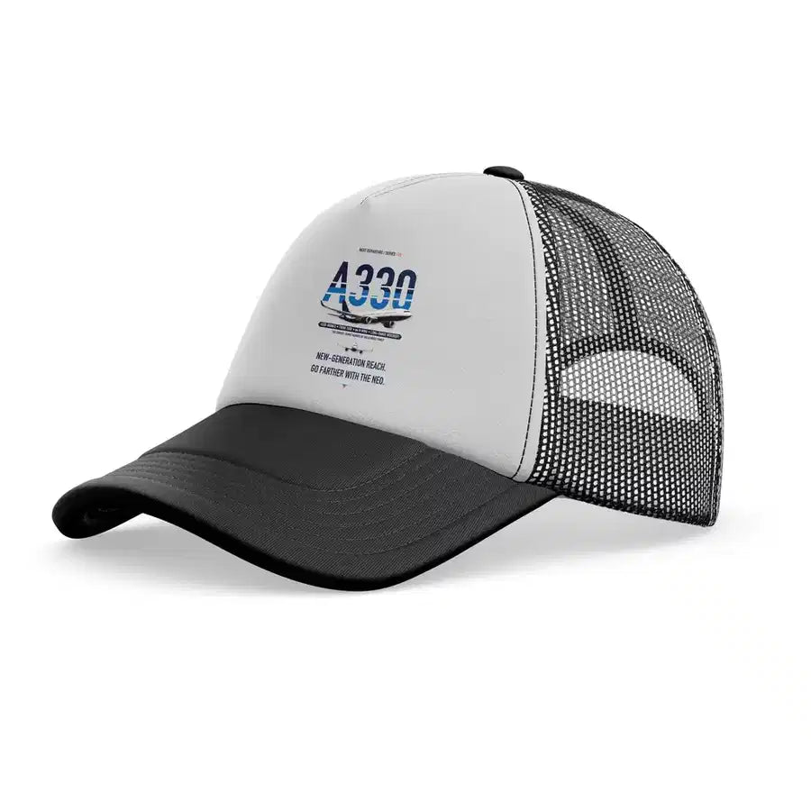 Airbus A330-800neo trucker cap - black