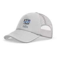 Thumbnail for Airbus A330-800neo trucker cap - white
