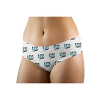 Thumbnail for Airbus A330-800neo - Women Panties - Original Pattern - White - Front