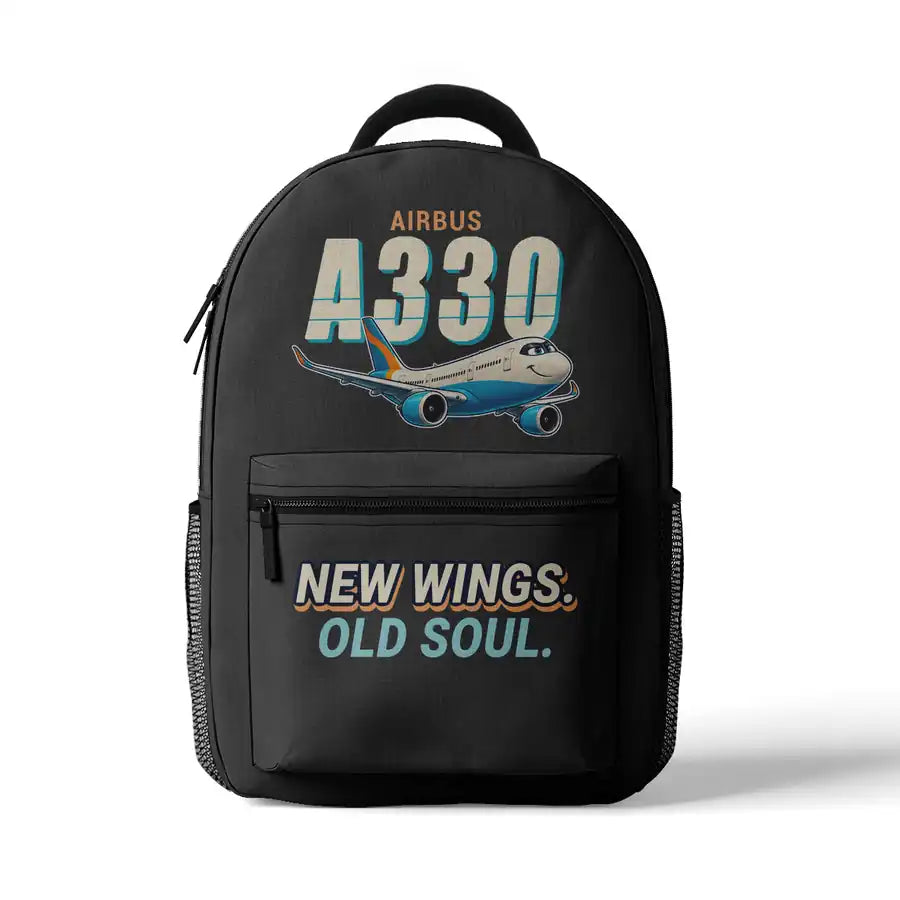 Airbus A330-900neo - 3D Backpack - Cartoon - Gray