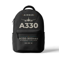 Thumbnail for Airbus A330-900neo - 3D Backpack - Heritage - Gray