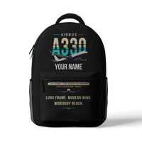 Thumbnail for Airbus A330-900neo - 3D Backpack - Original + Name - Black