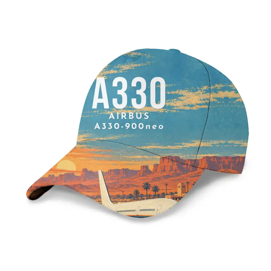 Airbus A330-900neo 3D All-Over Print Clothing - Cap - 3D