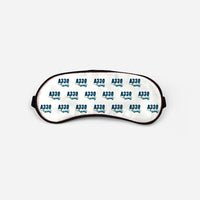 Thumbnail for Airbus A330-900neo - Cartoon Pattern - Sleep Mask - White