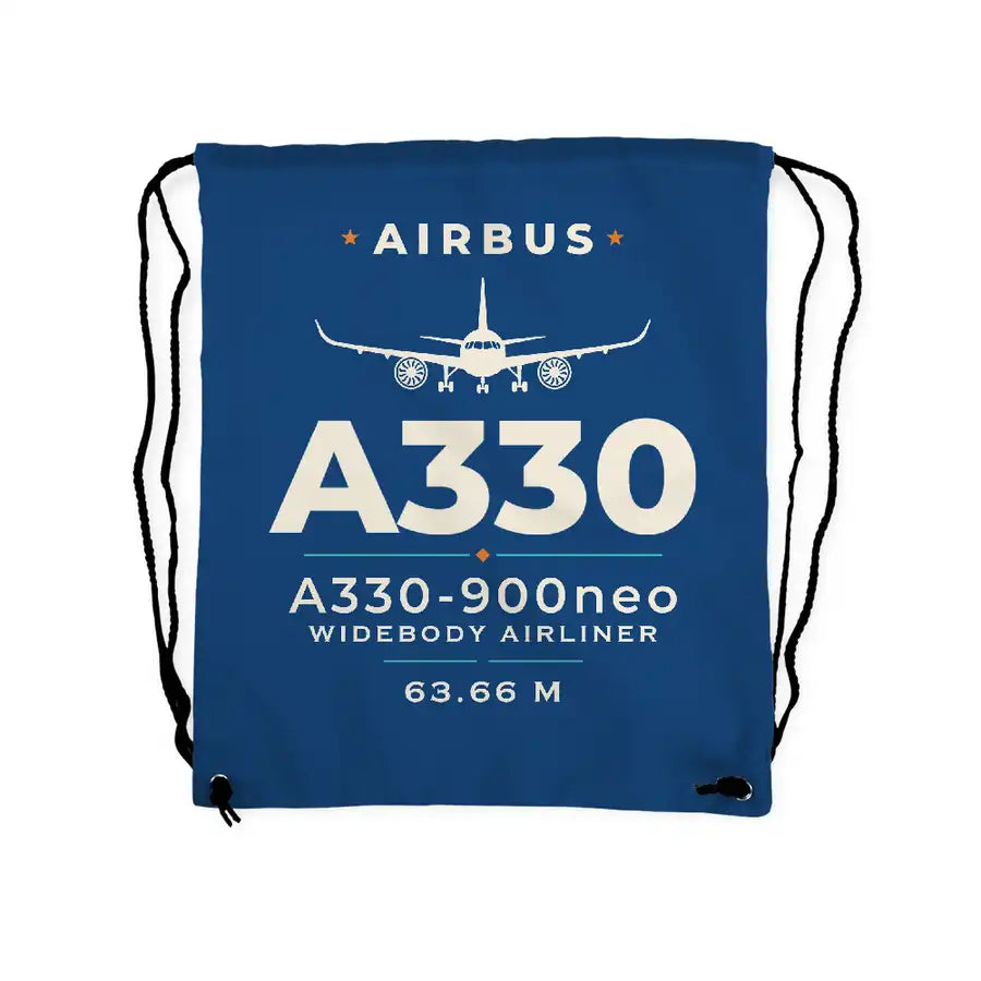 Airbus A330-900neo - Drawstring Bag - Heritage - Blue