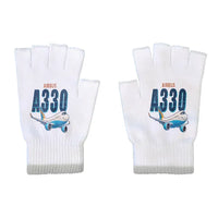 Thumbnail for Airbus A330-900neo - Gloves - Cut - Cartoon - White
