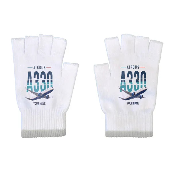Airbus A330-900neo - Gloves - Cut - Original + Name - White