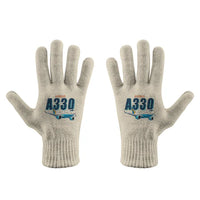 Thumbnail for Airbus A330-900neo - Gloves - Full - Cartoon - Beige