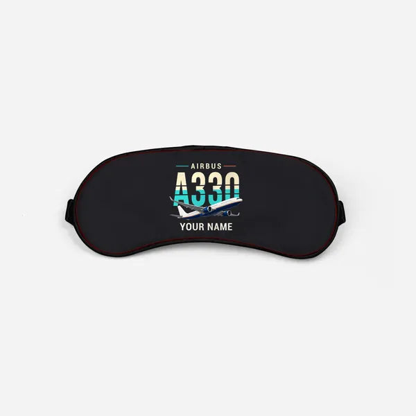 Airbus A330-900neo - Original + Name - Sleep Mask - Black