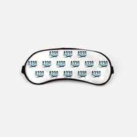 Thumbnail for Airbus A330-900neo - Original Pattern - Sleep Mask - White