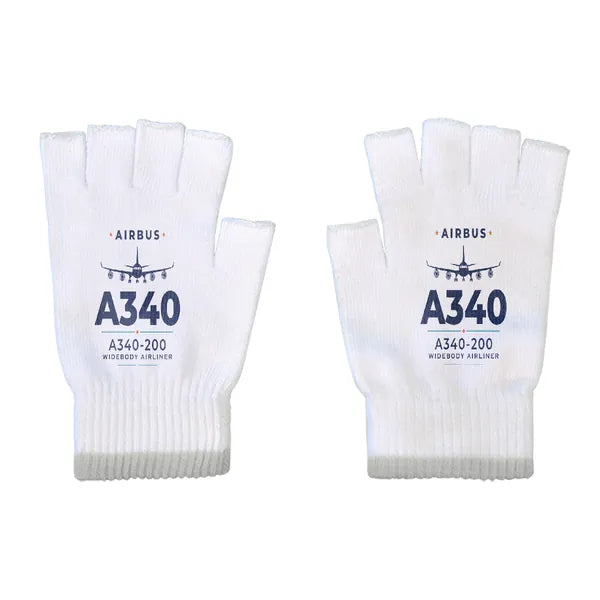 Airbus A340-200 - Gloves - Cut - Heritage - White