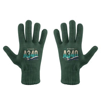 Thumbnail for Airbus A340-200 - Gloves - Full - Original - Dark Green