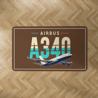 Thumbnail for Airbus A340-200 - Original - Rectangle Carpet - Brown